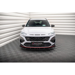 Maxton Design-Lame Du Pare-Chocs Avant V.2 Hyundai Kona N Mk1 