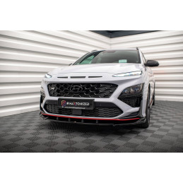 Maxton Design-Lame Du Pare-Chocs Avant V.2 Hyundai Kona N Mk1 