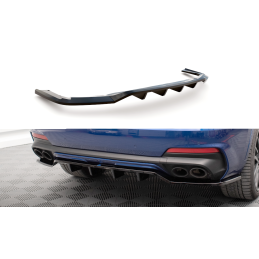 Maxton Design-Central Arriere Splitter (avec une barre verticale) Maserati Levante GTS Mk1 