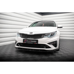 Maxton Design-Lame Du Pare-Chocs Avant V.2 Kia Optima Mk4 Facelift 