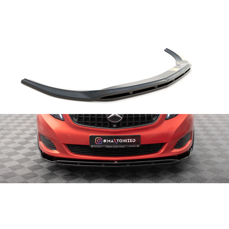 Maxton Design-Lame Du Pare-Chocs Avant V.4 Mercedes-Benz V-Class W447 