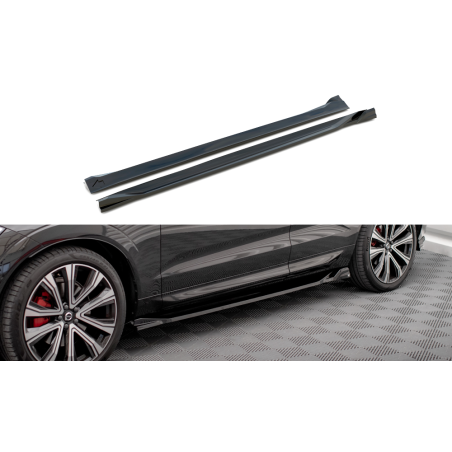 Maxton Design-Rajouts Des Bas De Caisse Volvo XC60 R-Design Mk2 Facelift 