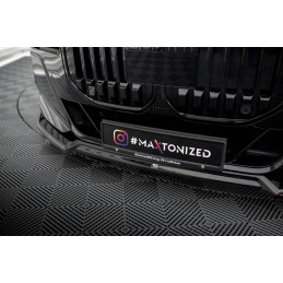 Maxton Design-Lame Du Pare-Chocs Avant V.3 BMW 7 M-Pack / M760e G70 