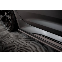 Maxton Design-Fibre de Carbone Des Bas De Caisse Audi RS6 C8 / RS7 C8 