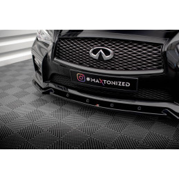 Maxton Design-Lame Du Pare-Chocs Avant V.2 Infiniti Q50 S Mk1 