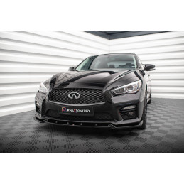Maxton Design-Lame Du Pare-Chocs Avant V.2 Infiniti Q50 S Mk1 