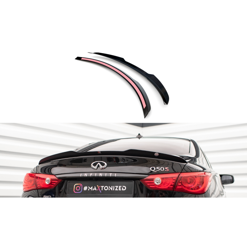 Maxton Design-Spoiler Cap Infiniti Q50 S Mk1 Maxton Design-Spoiler Cap Infiniti Q50 S Mk1
