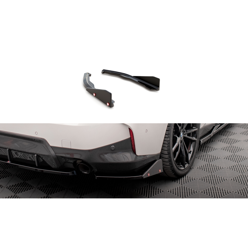 Maxton Design-Lames De Pare-Chocs Arrière Latérales V.2 + Ailerons BMW 2 Coupe M-Pack G42 Maxton Design-Lames De Pare-Chocs Arrière Latérales V.2 + Ailerons BMW 2 Coupe M-Pack G42