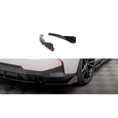 Maxton Design-Lames De Pare-Chocs Arrière Latérales V.2 + Ailerons BMW 2 Coupe M-Pack G42 