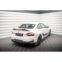 Maxton Design-Lames De Pare-Chocs Arrière Latérales V.2 + Ailerons BMW 2 Coupe M-Pack G42 
