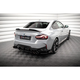 Maxton Design-Street Pro Lame Du Pare Chocs Arriere + Flaps BMW 2 Coupe M240i G42 