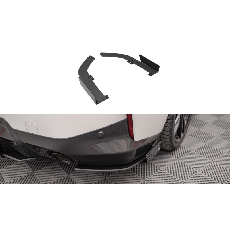 Maxton Design-Street Pro Lame Du Pare Chocs Arriere + Flaps BMW 2 Coupe M-Pack G42 Maxton Design-Street Pro Lame Du Pare Chocs Arriere + Flaps BMW 2 Coupe M-Pack G42