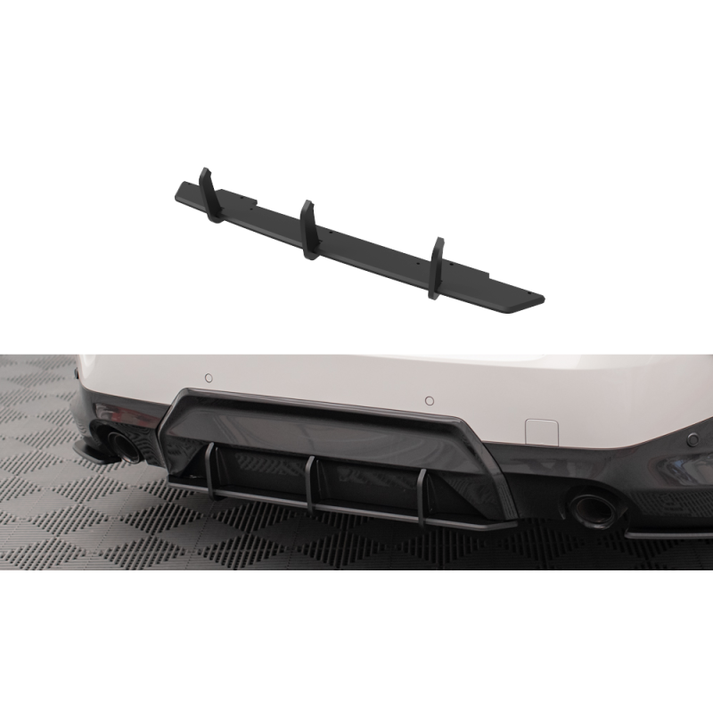 Maxton Design-Street Pro Central Diffuseur Arriere BMW 2 Coupe M-Pack G42 Maxton Design-Street Pro Central Diffuseur Arriere BMW 2 Coupe M-Pack G42