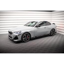Maxton Design-Street Pro Rajouts Des Bas De Caisse + Flaps BMW 2 Coupe M-Pack / M240i G42 