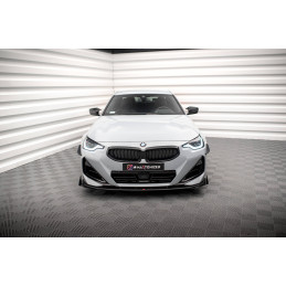 Maxton Design-Street Pro Lame Du Pare-Chocs Avant + Flaps BMW 2 Coupe M-Pack / M240i G42 