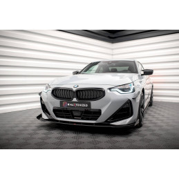 Maxton Design-Street Pro Lame Du Pare-Chocs Avant + Flaps BMW 2 Coupe M-Pack / M240i G42 