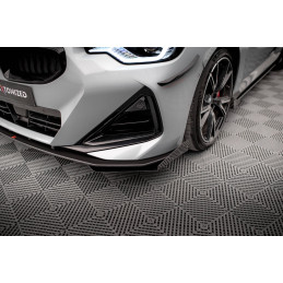 Maxton Design-Street Pro Lame Du Pare-Chocs Avant + Flaps BMW 2 Coupe M-Pack / M240i G42 