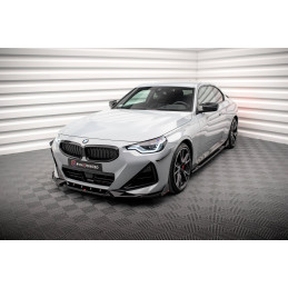 Maxton Design-Lame Du Pare-Chocs Avant V.2 + Ailerons BMW 2 Coupe M-Pack / M240i G42 