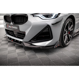 Maxton Design-Lame Du Pare-Chocs Avant V.2 + Ailerons BMW 2 Coupe M-Pack / M240i G42 