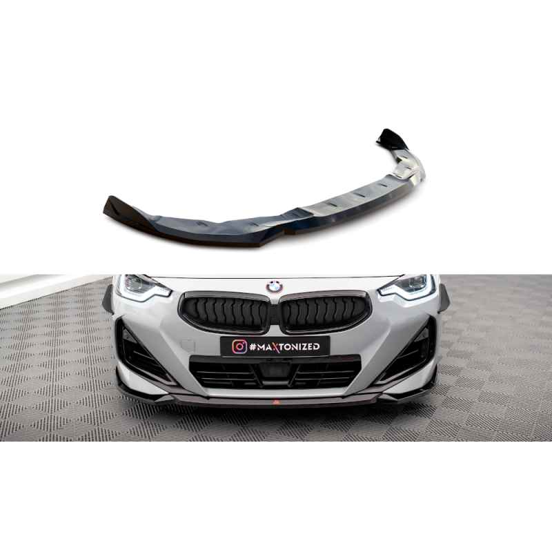 Maxton Design-Lame Du Pare-Chocs Avant V.1 BMW 2 Coupe M-Pack / M240i G42 Maxton Design-Lame Du Pare-Chocs Avant V.1 BMW 2 Coupe M-Pack / M240i G42