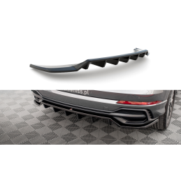 Maxton Design-Central Arriere Splitter (avec une barre verticale) Audi Q3 S-Line F3 
