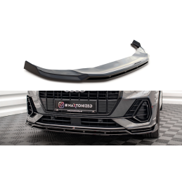 Maxton Design-Lame Du Pare-Chocs Avant V.2 Audi Q3 S-Line F3 