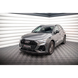 Maxton Design-Lame Du Pare-Chocs Avant V.2 Audi Q3 S-Line F3 