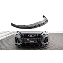 Maxton Design-Lame Du Pare-Chocs Avant V.1 Audi Q3 S-Line F3 