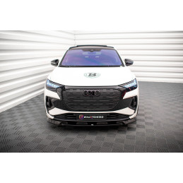Maxton Design-Lame Du Pare-Chocs Avant V.1 Audi Q4 e-tron Sportback Mk1 