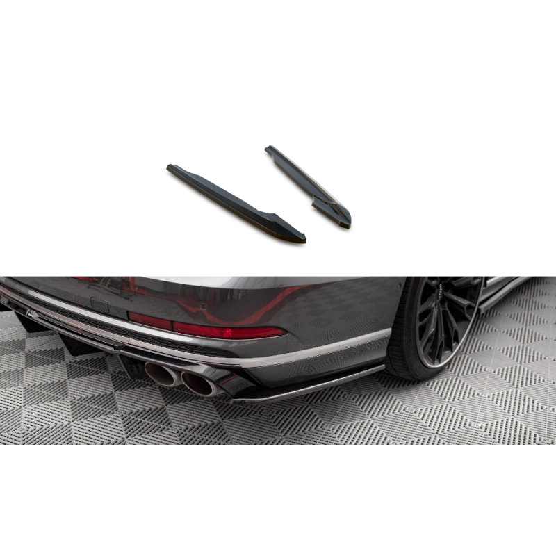 Maxton Design-Lames De Pare-Chocs Arrière Latérales V.2 Audi S8 D5 