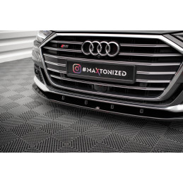 Maxton Design-Lame Du Pare-Chocs Avant V.2 Audi S8 D5 