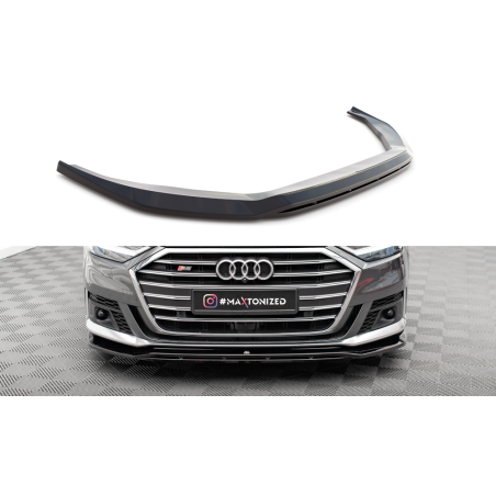 Maxton Design-Lame Du Pare-Chocs Avant V.1 Audi S8 / A8 S-Line D5 