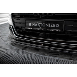 Maxton Design-Lame Du Pare-Chocs Avant V.1 Audi S8 / A8 S-Line D5 