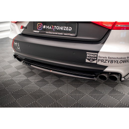 Maxton Design-Central Arriere Splitter Audi S8 D4 