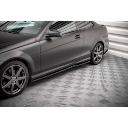 Maxton Design-Rajouts Des Bas De Caisse Mercedes-Benz C Coupe AMG-Line C204 