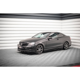 Maxton Design-Rajouts Des Bas De Caisse Mercedes-Benz C Coupe AMG-Line C204 