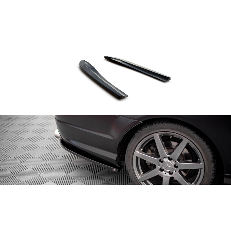 Maxton Design-Lames De Pare-Chocs Arrière Latérales Mercedes-Benz C Coupe AMG-Line C204 Maxton Design-Lames De Pare-Chocs Arrière Latérales Mercedes-Benz C Coupe AMG-Line C204