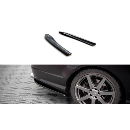 Maxton Design-Lames De Pare-Chocs Arrière Latérales Mercedes-Benz C Coupe AMG-Line C204 