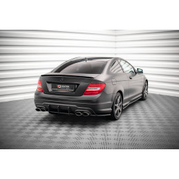 Maxton Design-Lames De Pare-Chocs Arrière Latérales Mercedes-Benz C Coupe AMG-Line C204 