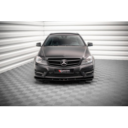 Maxton Design-Lame Du Pare-Chocs Avant V.2 Mercedes-Benz C Coupe AMG-Line C204 