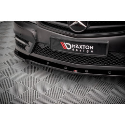 Maxton Design-Lame Du Pare-Chocs Avant V.2 Mercedes-Benz C Coupe AMG-Line C204 