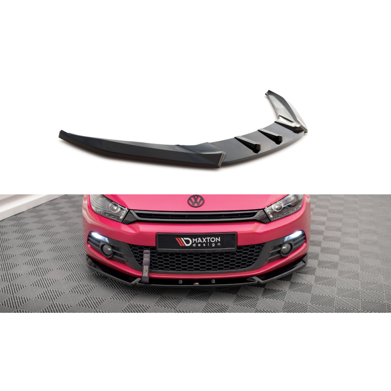 Maxton Design-Lame Du Pare-Chocs Avant V.3 Volkswagen Scirocco Mk3 Maxton Design-Lame Du Pare-Chocs Avant V.3 Volkswagen Scirocco Mk3