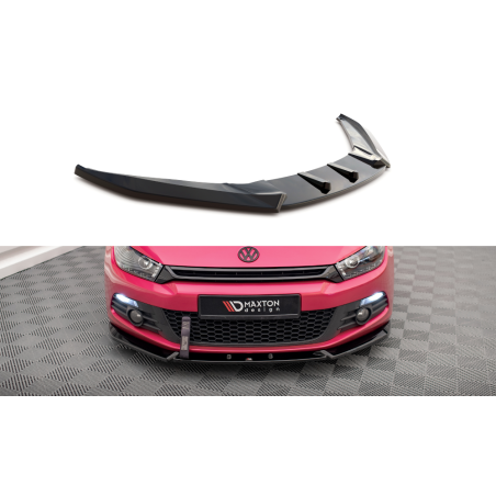 Maxton Design-Lame Du Pare-Chocs Avant V.3 Volkswagen Scirocco Mk3 