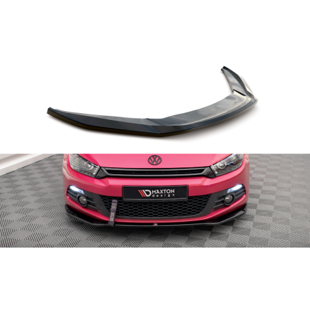 Maxton Design-Lame Du Pare-Chocs Avant V.2 Volkswagen Scirocco Mk3 