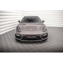 Maxton Design-Lame Du Pare-Chocs Avant V.2 Porsche Panamera E-Hybrid 971 