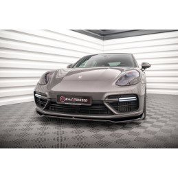 Maxton Design-Lame Du Pare-Chocs Avant V.2 Porsche Panamera E-Hybrid 971 