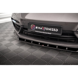 Maxton Design-Lame Du Pare-Chocs Avant V.1 Porsche Panamera E-Hybrid 971 
