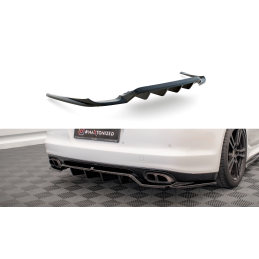 Maxton Design-Central Arriere Splitter (avec une barre verticale) Porsche Panamera Turbo 970 