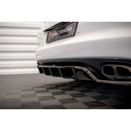 Maxton Design-Central Arriere Splitter (avec une barre verticale) Porsche Panamera Turbo 970 