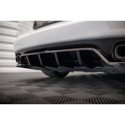 Maxton Design-Central Arriere Splitter (avec une barre verticale) Porsche Panamera Turbo 970 